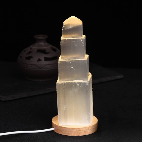 Wooden LED Light Base for Crystals - Picture 4 of 6